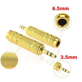 Đầu chuyển 6.5 sang 3.5 stereo 1 chiếc - 6.35mm to 3.5mm stereo