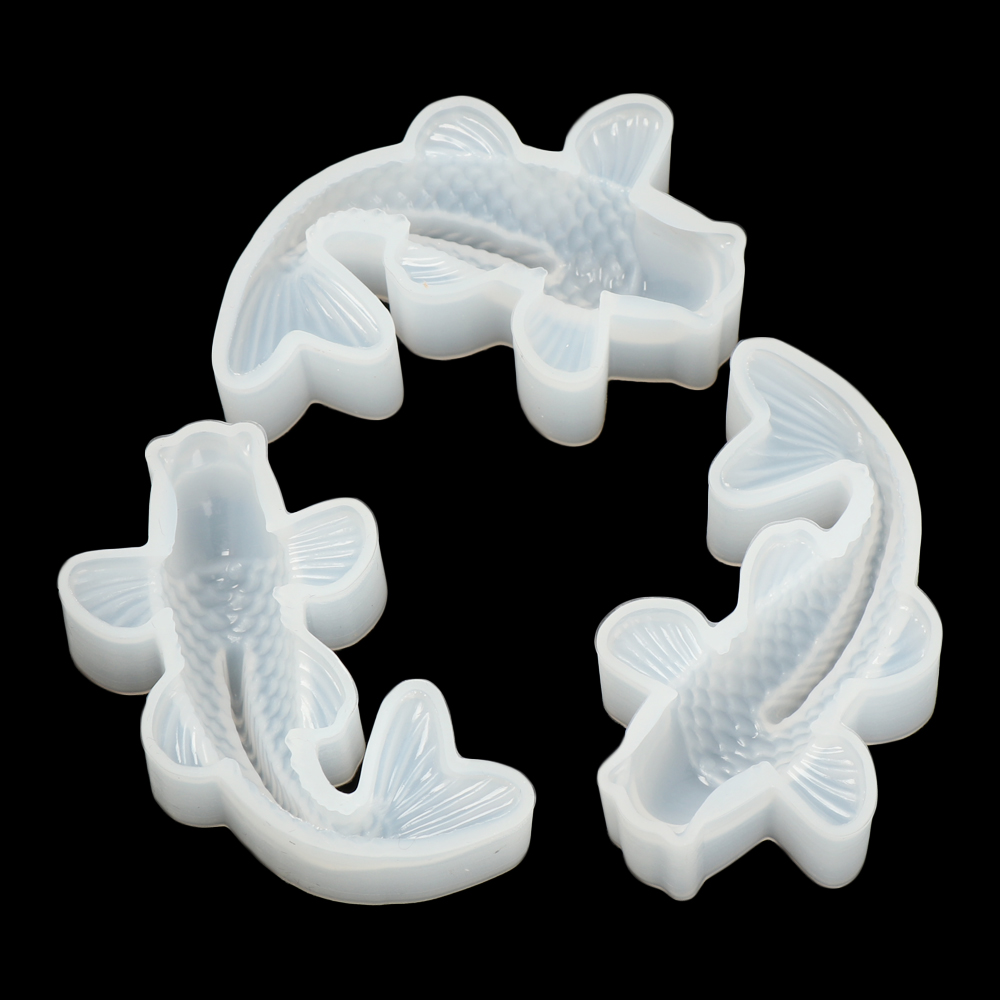 Khuôn Silicone Làm Bánh Tạo Hình Cá Koi Độc Đáo