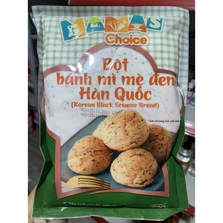 Bột bánh mì mè đen Hàn Quốc 500g