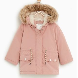 Phao Zara Parka lót lông