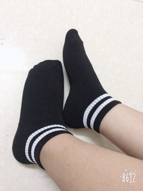 Combo 10 Tất kẻ cổ nữ