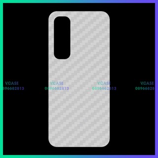 Miếng dán lưng cacbon Xiaomi Mi Note 10 / Mi Note 10 Lite / Mi Note 10 Pro