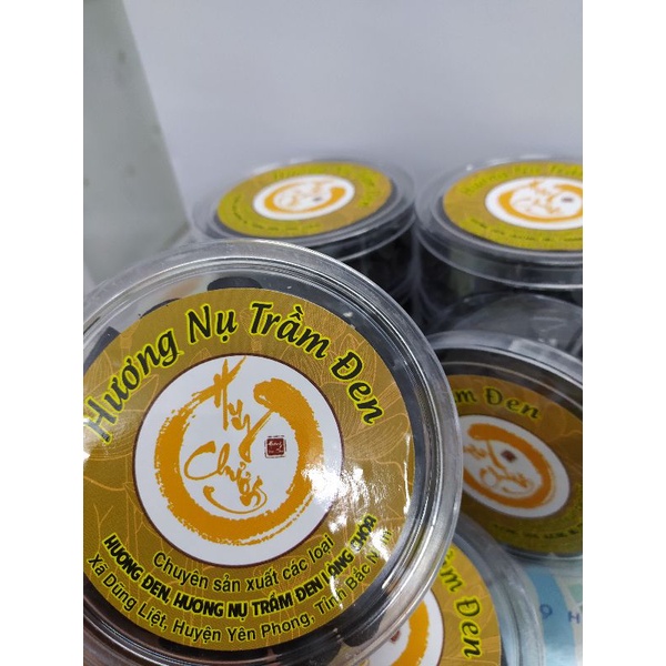 Hương  Nụ Trầm Đen Nhựa Trám Nguyên Chất - hộp 35 nụ