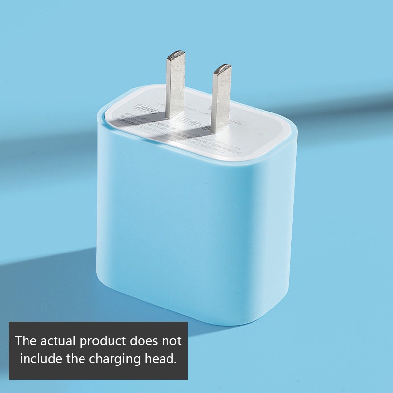 Vỏ bảo vệ củ sạc USB bằng silicon thích hợp cho Iphone 20W