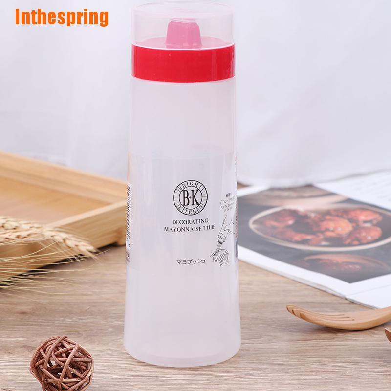 Chai Nhựa Đựng Nước Sốt 4 Ngăn Tiện Lợi