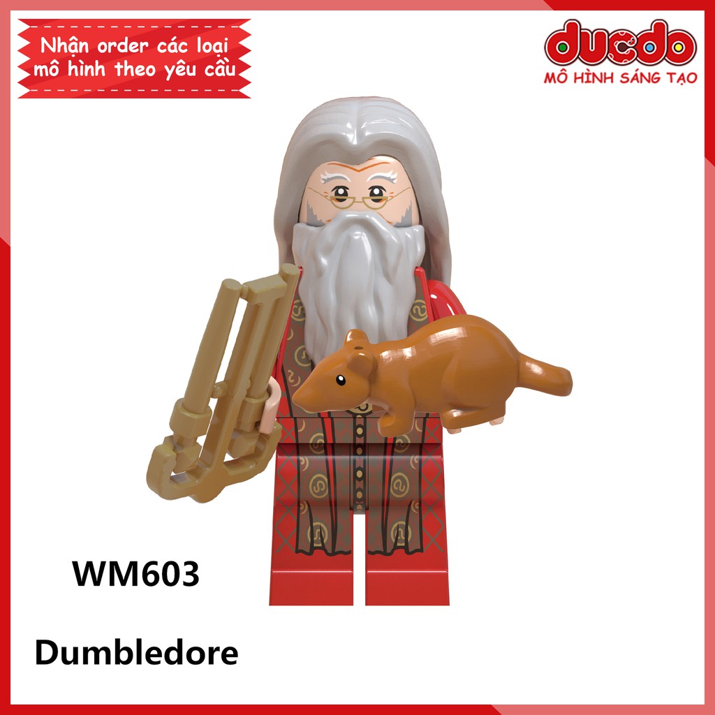 Minifigures các nhân vật trong Harry Potter - Đồ chơi Lắp ghép Xếp hình Mini Mô hình WM 6047