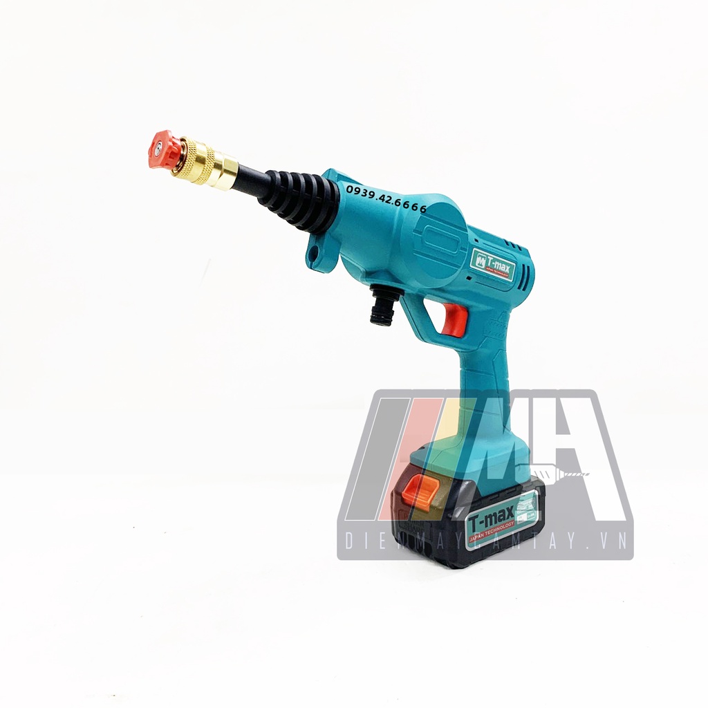 Máy Rửa Xe Dùng Pin 21v TMAX TM-LCW21