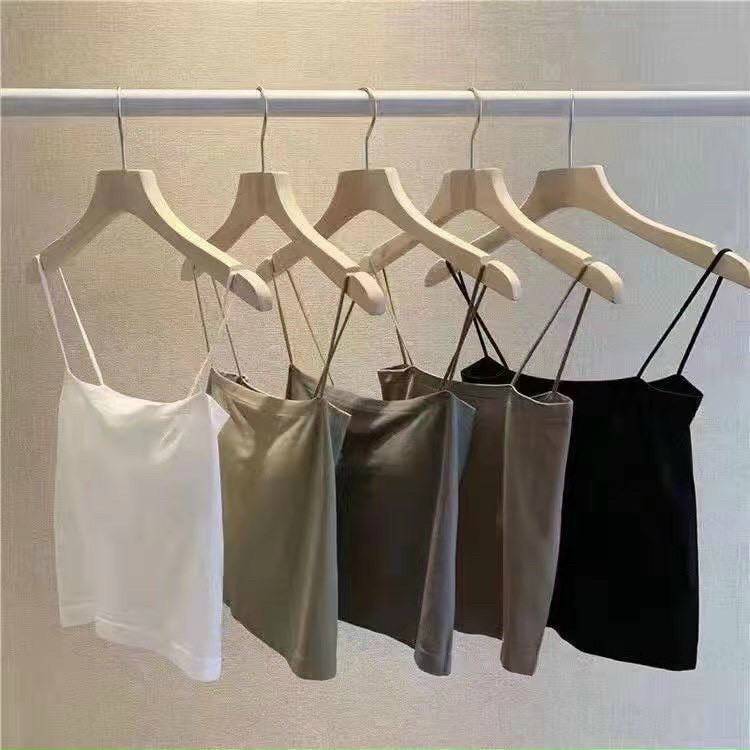 Áo 2 Dây Croptop Cotton Đệm Ngực Co Giãn Mát Mẻ Thoải Mái 2S14 | BigBuy360 - bigbuy360.vn