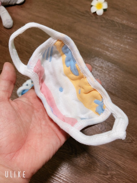Khẩu trang sợi tre cho bé