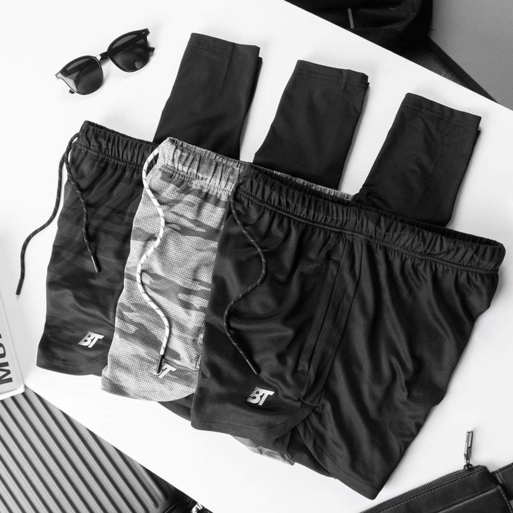 Quần short legging dài chính hãng Bentino – 2083