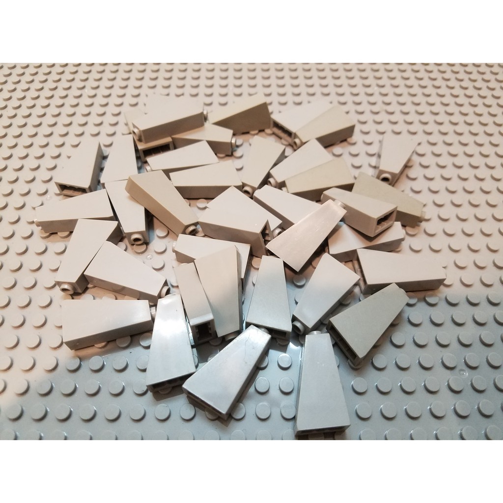 Mảnh phụ kiện 1x2x3 vát 75 độ xám nhạt