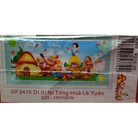 Tranh Đính Đá Bạch Tuyết Và Bảy Chú Lùn DF2415 - 105x50cm