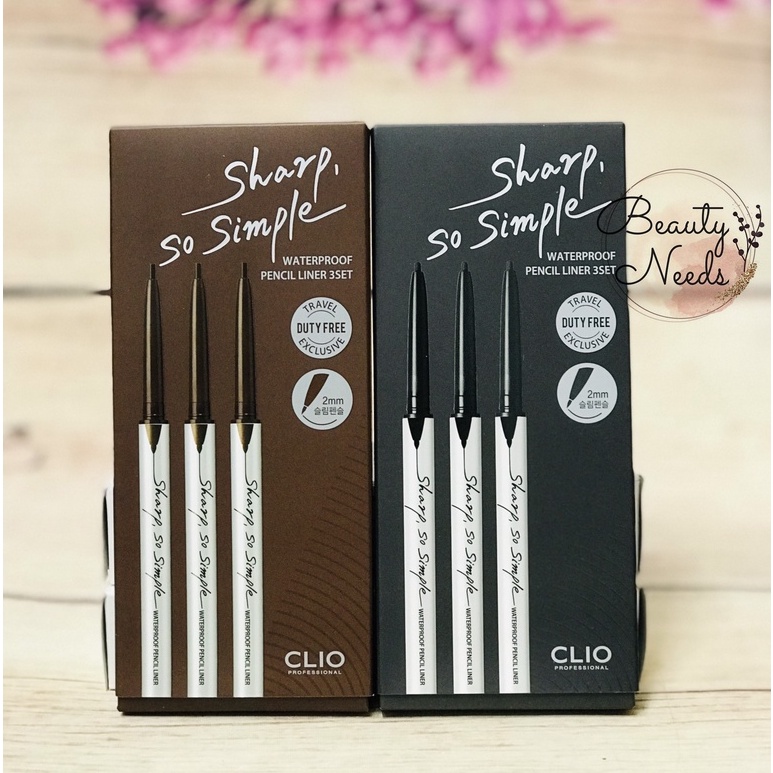 Chì kẻ mắt Clio Sharp so Simple Waterproof Pencil Liner