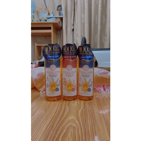 Dầu gội Purite Serum giảm hư tổn và gãy rụng 250ml