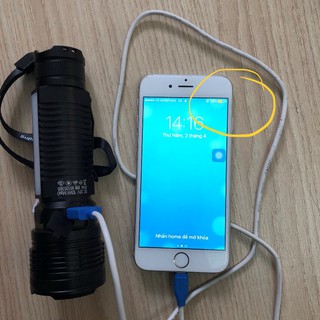 Đèn pin siêu sáng Supfire D15, Pin to cực khỏe, kiêm sạc dự phòng, có đèn led ở sườn tiện dụng –