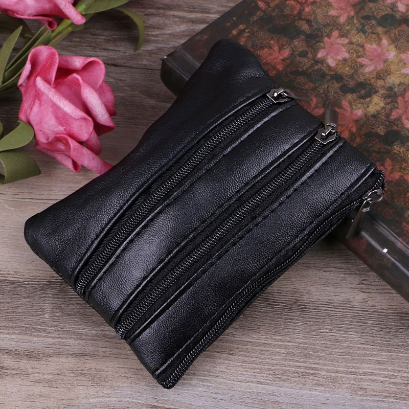 Ví Đựng Tiền Xu Mini Có Khóa Kéo Thời Trang Cho Nữ