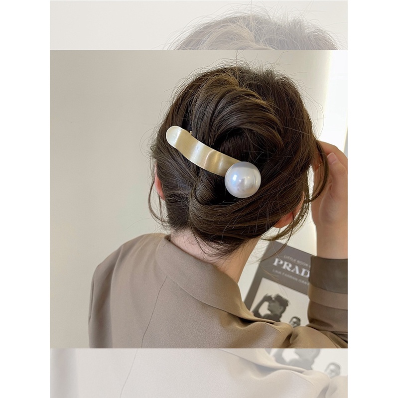 Kẹp Tóc Đính Ngọc Trai Thiết Kế Mới Cao Cấp 2022