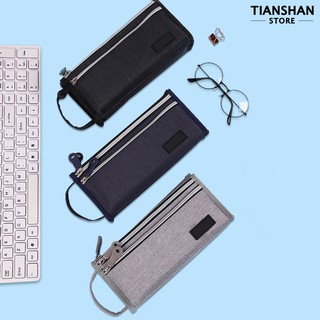 Túi đựng bút bằng vải canvas cỡ lớn tiện dụng