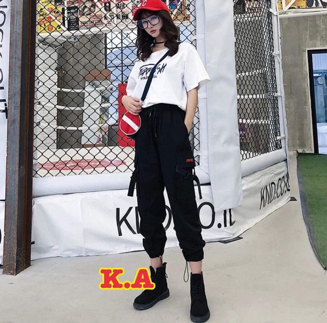 Quần hộp chữ cài khuy KAC577