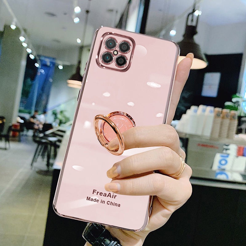 QIANZI Ốp Lưng silicon Mạ Màu Đơn Giản Cho HUAWEI nova7i nova7 nova5i noav3 3i nova6 4 nova8 8se 8pro