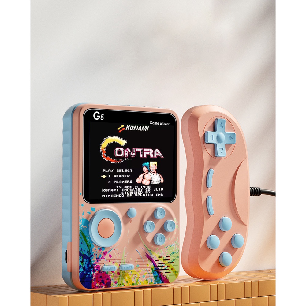 Máy Chơi Game Cầm Tay G5 Màn Hình 3.0 inch Tích Hợp 500 Trò Chơi Cổ Điển