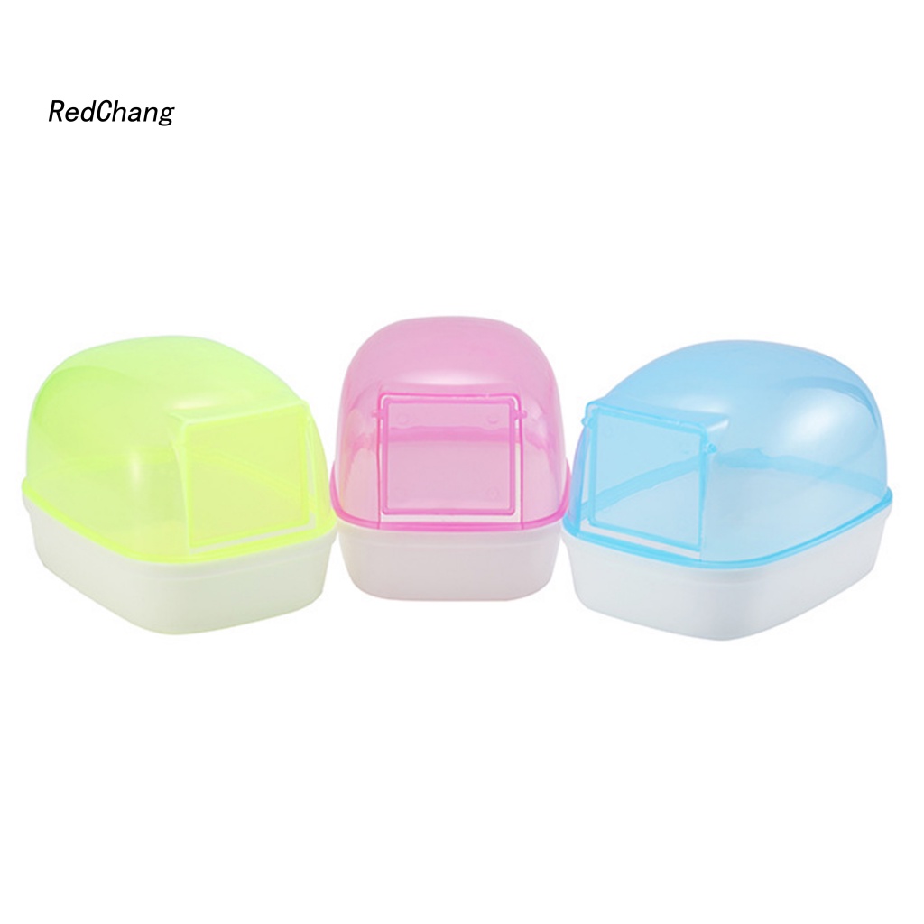 Hộp Đựng Cát Vệ Sinh Cho Chuột Hamster / Thỏ Hình Dáng Đáng Yêu