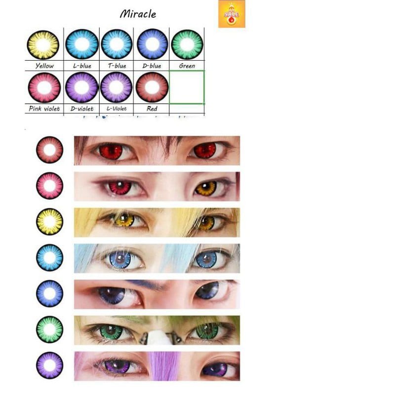 Lens miracle full cận từ 0 đến 6