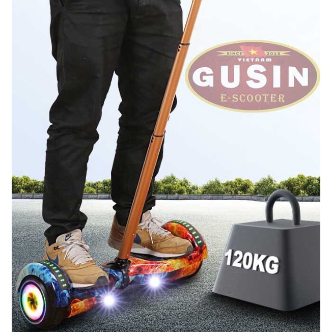 XE ĐIỆN CÂN BẰNG 6.5 INCH HÀNG TIÊU CHUẨN BẢO HÀNH 2 NĂM MÀU LỬA BĂNG