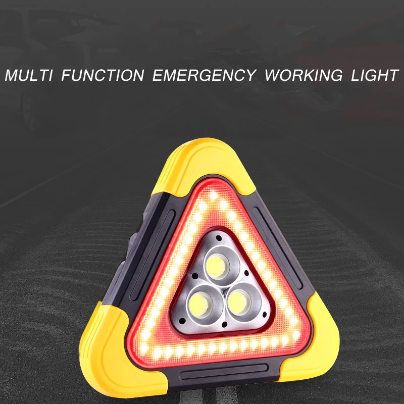 Đèn LED Cảnh Báo Khẩn Cấp Hình Tam Giác Tiện Dụng Cho Xe Hơi