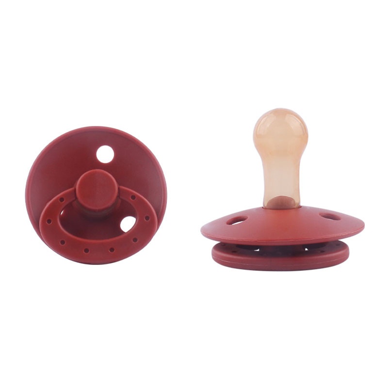Núm Ti Giả Bằng Silicone Mềm Mại Nhỏ Gọn Cho Bé Sơ Sinh