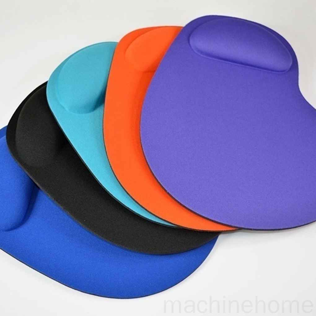 Tấm lót chuột EVA PU phối vải mềm mại màu trơn chống trượt tiện dụng