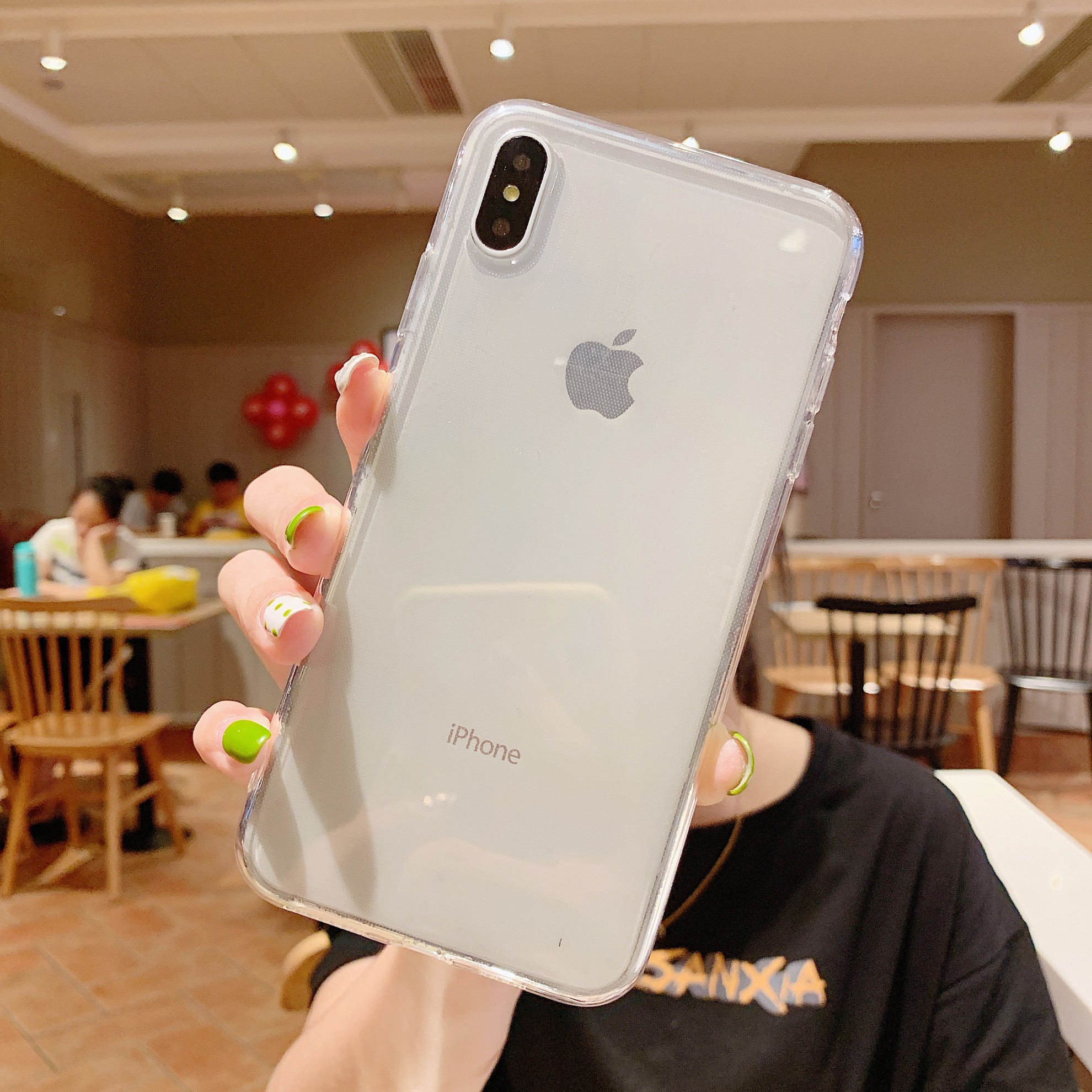 Ốp Điện Thoại Tpu Trong Suốt Đơn Giản Cho iPhone 12 12 Pro 12 Pro MAX 11 Pro MAX 7 8 Plus X XS XR XS MAX