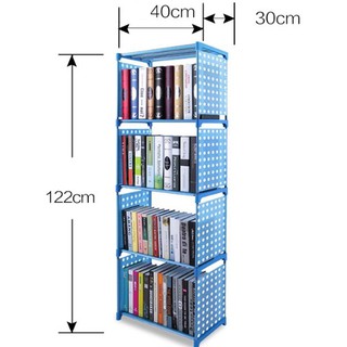 Kệ sách 4 tầng