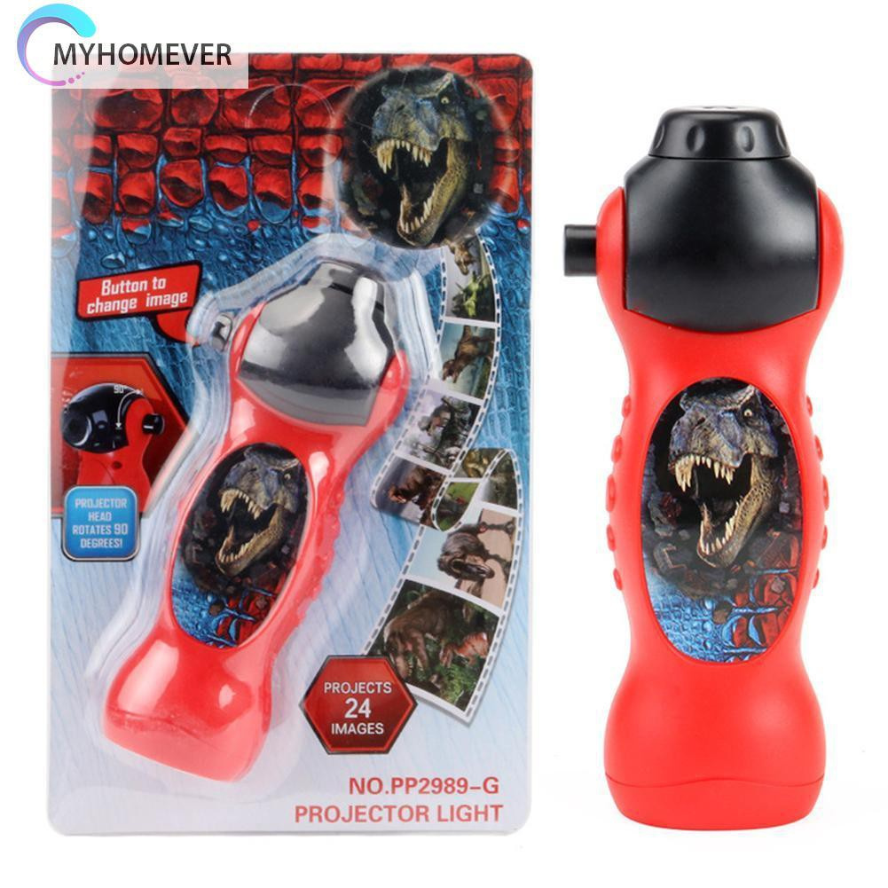 Pop It Fidget Đồ chơi Kids Cartoon ​Dinosaur Projector Flashlight Baby Sleep LED Project Lamp Đồ chơi