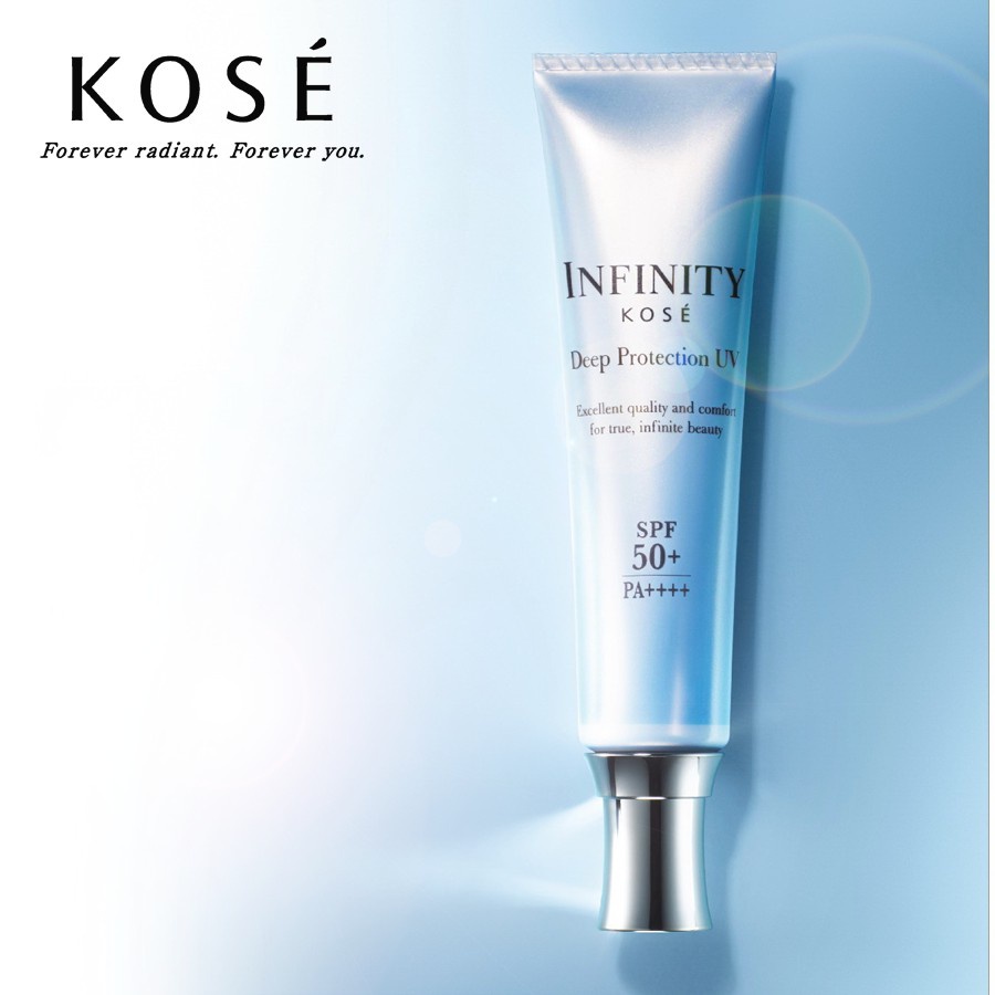 Nhũ Tương Chống Nắng Vật Lý Cao Cấp Nhật Bản Kosé Infinity Spf50+/Pa+++ 30g