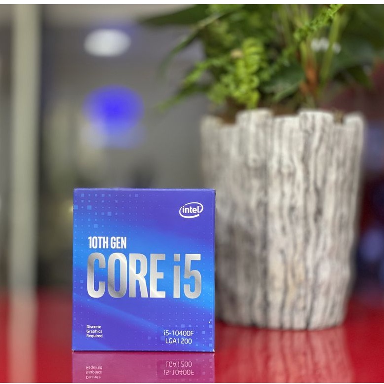 CPU Intel Core i5-10400F (2.9GHz turbo up to 4.3Ghz, 6 nhân 12 luồng, 12MB Cache, 65W) - Socket Intel LGA 1200