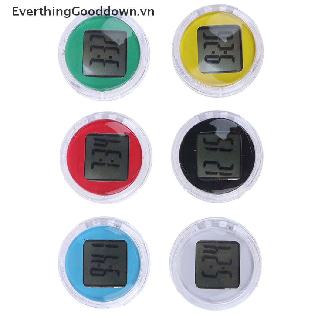 Everthingooddown 1 Đồng Hồ Điện Tử Chống Nước Thông Dụng Cho Xe Máy