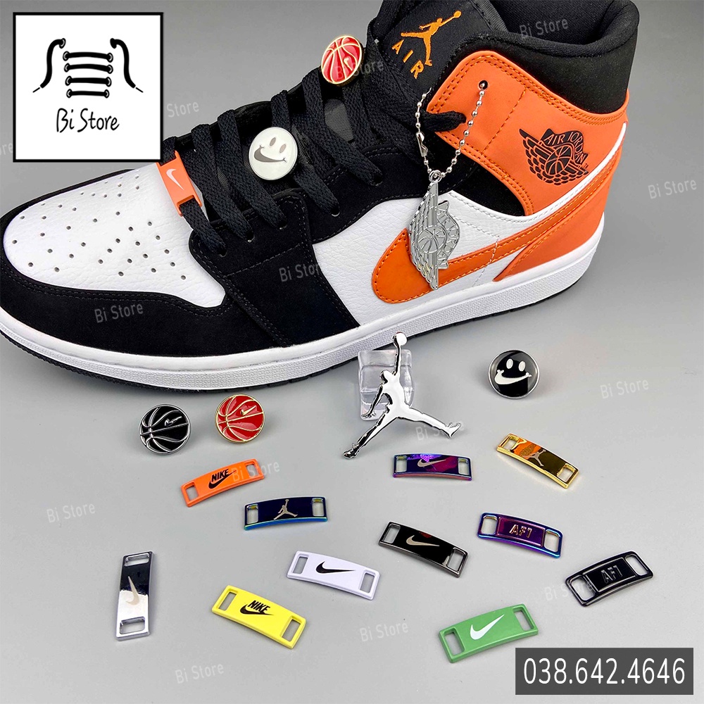 [Bảng 25 mẫu] Lacetags Nike  - Phụ kiện giày Air Force 1 (AF1), Jordan (AJ), Vans, Adidas,... [𝗕𝗮́𝗻 𝘁𝗵𝗲𝗼 𝗰𝗮̣̆𝗽]