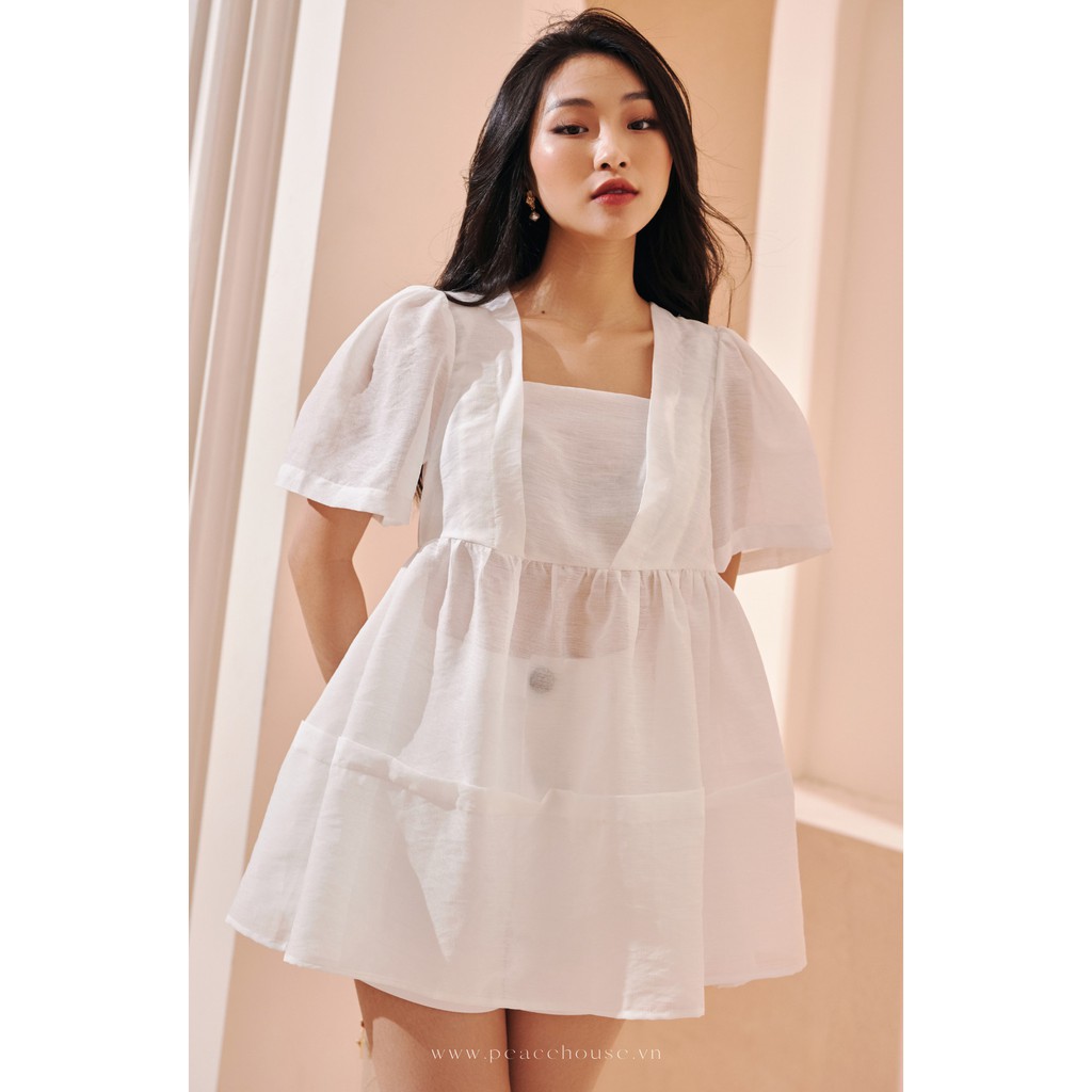 [Mã WASKT304 giảm 15% tối đa 30K đơn 99K] Áo tơ baby doll , Peace House Clothing