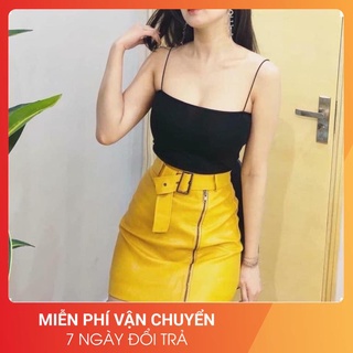 Áo 2 dây chun mảnh nữ 🌸 áo body 2s dáng ngắn siêu hot 🌸
