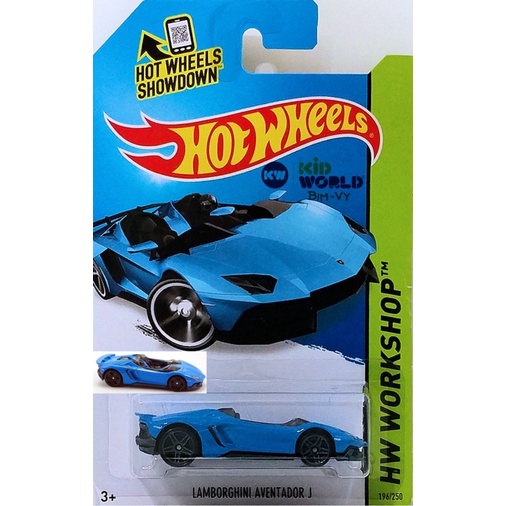 Xe mô hình Hot Wheels basic Lamborghini Aventador J BFG87.