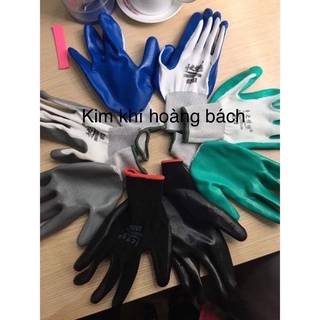 Găng tay phủ Sơn Xanh -Đen - Ghi - Cẩm thạch hàng xịn 388