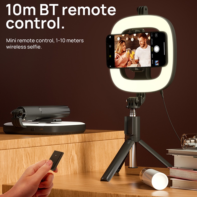 Vòng Đèn Led HOCO LV03 Plus Kèm Giá Đỡ 3 Chân Cho Chụp Ảnh Selfie