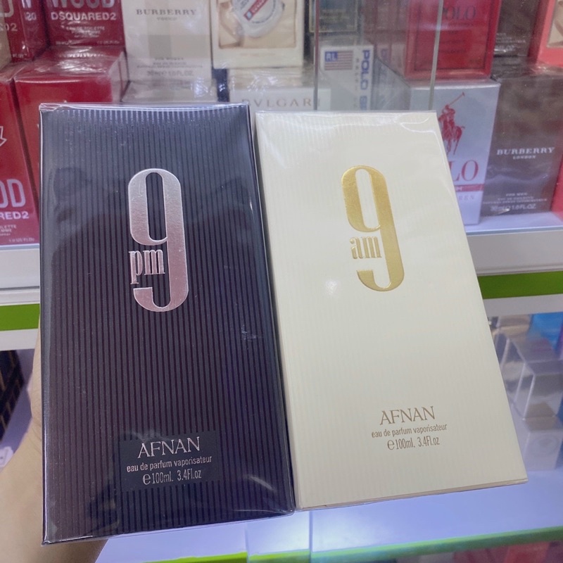 Cặp Nước hoa Afnan 9am - Afnan 9pm EDP 100ml