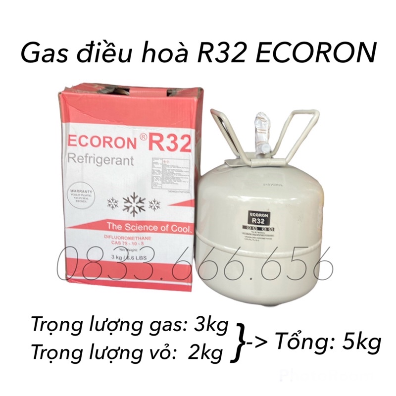 [Mã ELHA22 giảm 6% đơn 300K] Môi chất lạnh điều hoà R32 - Gas điều hoà R32 (chọn mẫu)