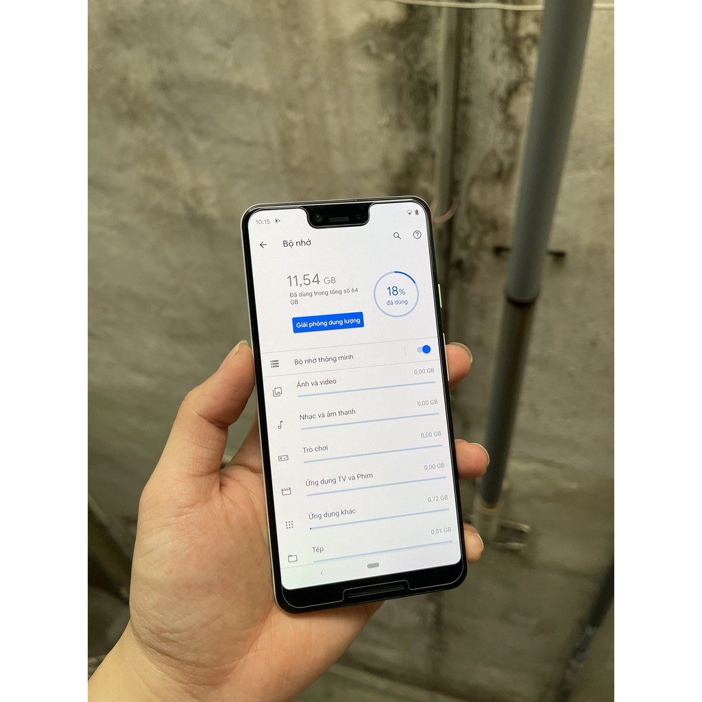 Điện thoại Google Pixel 3XL ram 4G/64G like new Chính hãng tặng kèm sạc cáp nhanh PD