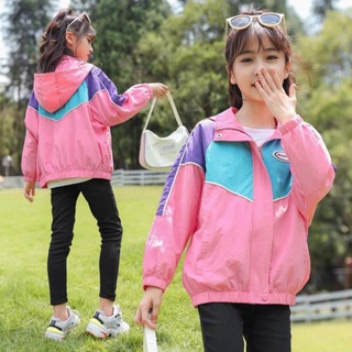  Áo khoác Hàn Quốc  bé gái 12 tuổi ☑️ Áo Khoác Dài Tay Hàn Quốc☑️  áo bé gái size đại 25kg 30kg 35kg 40kg 45kg 