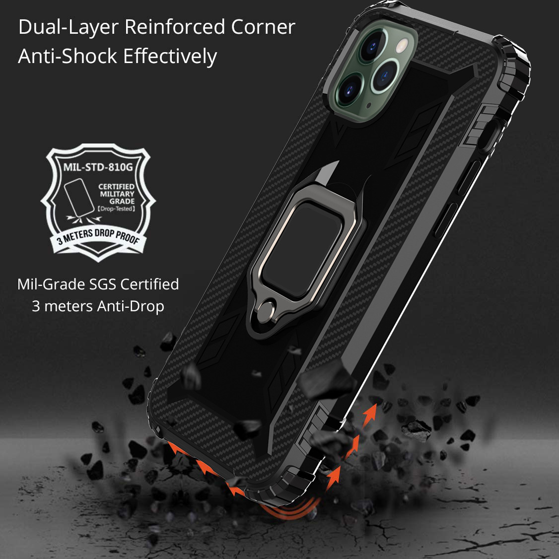 Ốp Lưng Chống Sốc 3c Cho Iphone 11 11 Pro 11 Pro Max 12 12 Mini 12 Pro 12 Pro Max | BigBuy360 - bigbuy360.vn