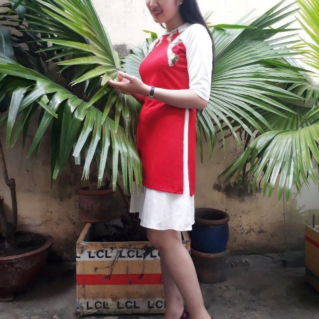 Set áo dài cách tân