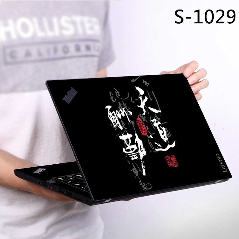 Cuecueyou--1 Miếng Dán Máy Tính Da Laptop Vinyl Da Laptop Cho 11 / 12 / 13 / 14 / 15 / 17 Inch Đa Năng Cho Lenovo ThinkPad Miếng Dán Máy Tính E480 R480 T440 T495 yoga X390 Phim Notebook